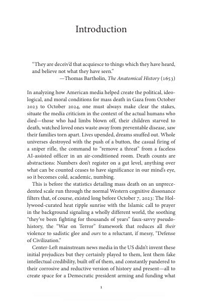 How to Sell a Genocide: The Media's Complicity in the Destruction of Gaza  Adam H. Johnson