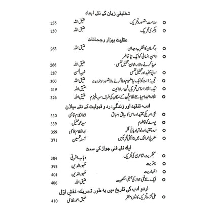 تنقیدکی جمالیات تصورات | Tanqid Ki Jumaliyat Atiq Ullah