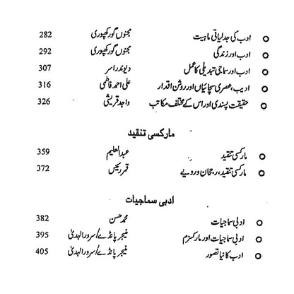 تنقیدکی جمالیات مارکسیت، نو مارکسیت، ترقی پسندی  | Tanqid Ki Jumaliyat Atiq Ullah
