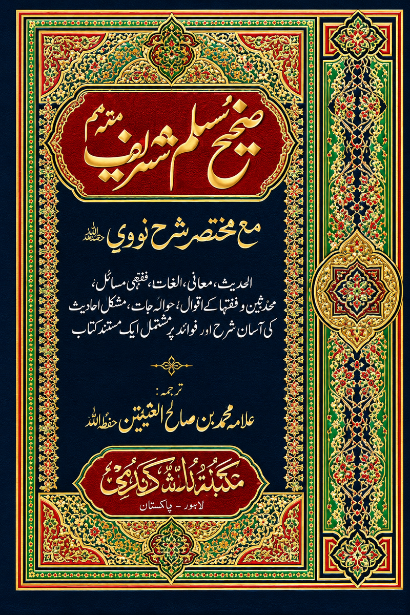 صحیح مسلم |Saheeh Muslim Shareef (vol.3)
Translation by Allama Waheed u Zaman