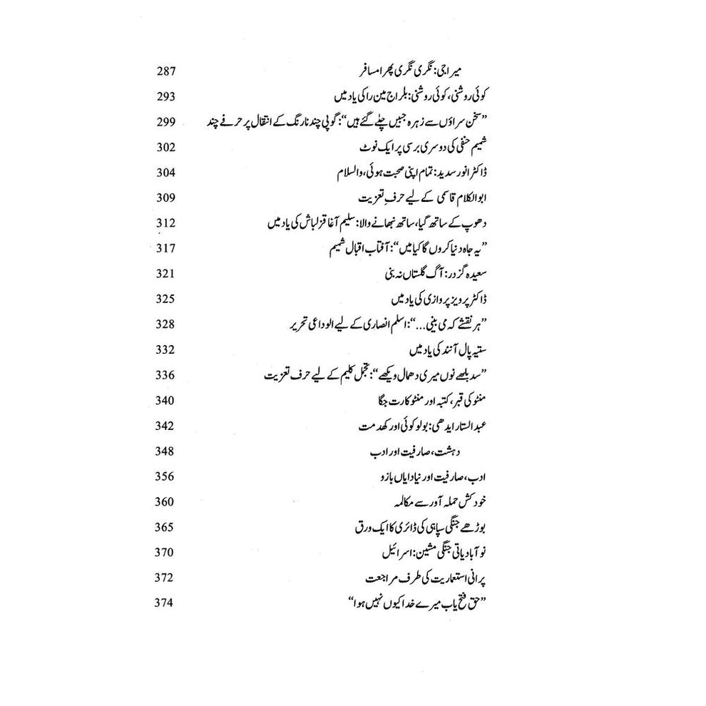 Sair Kar Tu Bhi Ye Majmua Pareshani Ka - Nasir Abbas Nayyar | سیر کرتو بھی یہ مجموعہ پریشانی کا از ناصر عباس نئیر